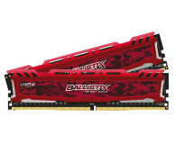 Crucial 16GB (2x8GB) 3000MHz CL15 Ballistix Sport LT Red - 509888 - zdjęcie 2
